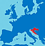 croatia map location